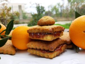 Νηστίσιμα Μπισκότα Πορτοκαλιού
